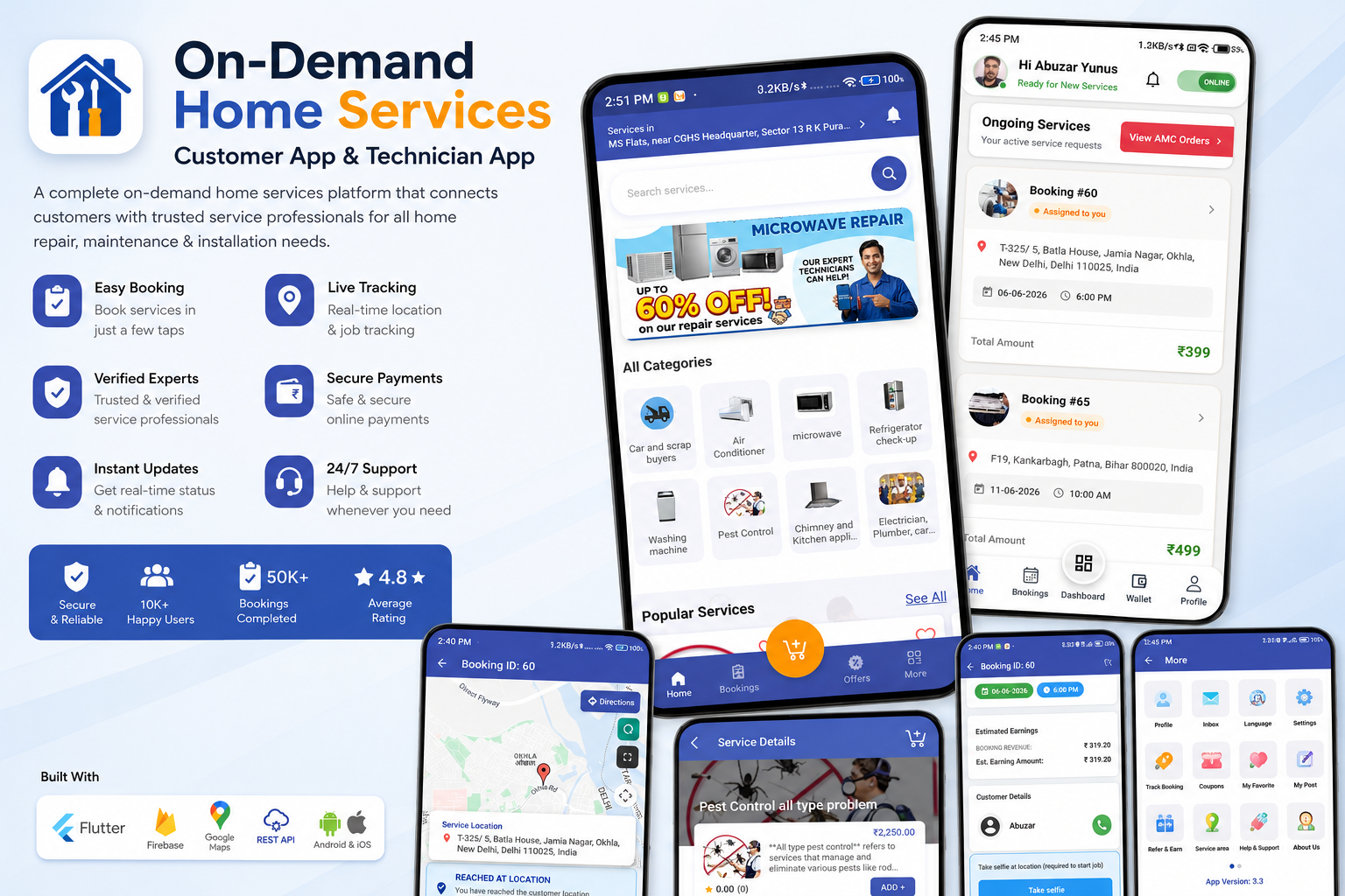 On-Demand Home Services Platform